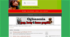Desktop Screenshot of forum.darzycia.pl
